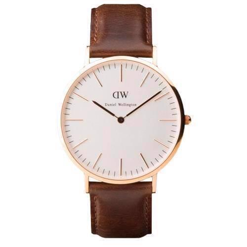 Image of Daniel Wellington Bristol rosa forgyldt herre ur, 0109DW